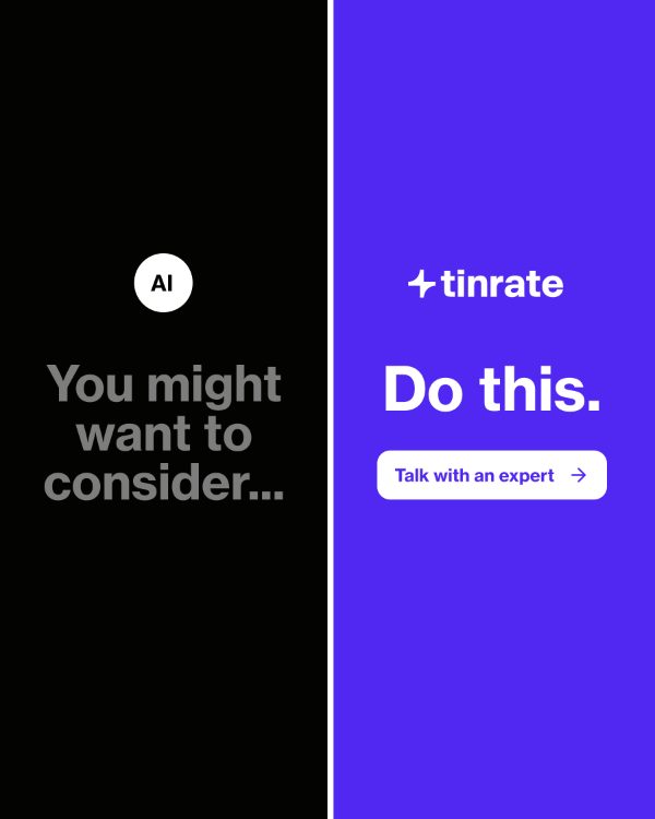Tinrate — AI suggests, expert delivers